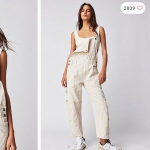 Free People Rayna Carpenter Overalls